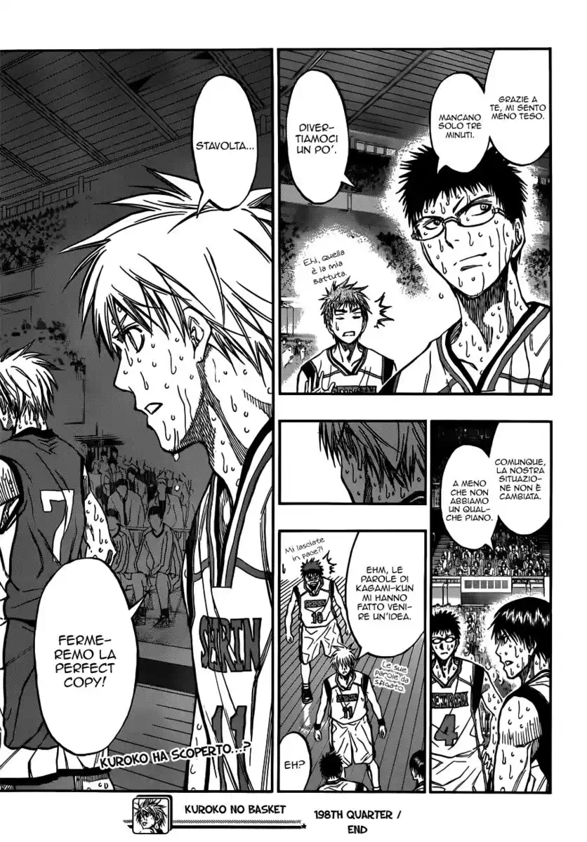 Kuroko no Basket Capitolo 198 page 20