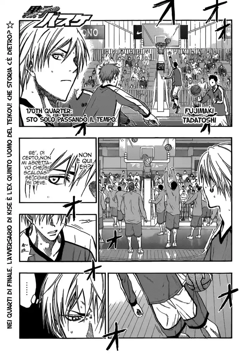 Kuroko no Basket Capitolo 170 page 2