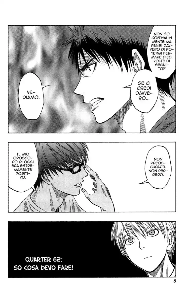 Kuroko no Basket Capitolo 62 page 8