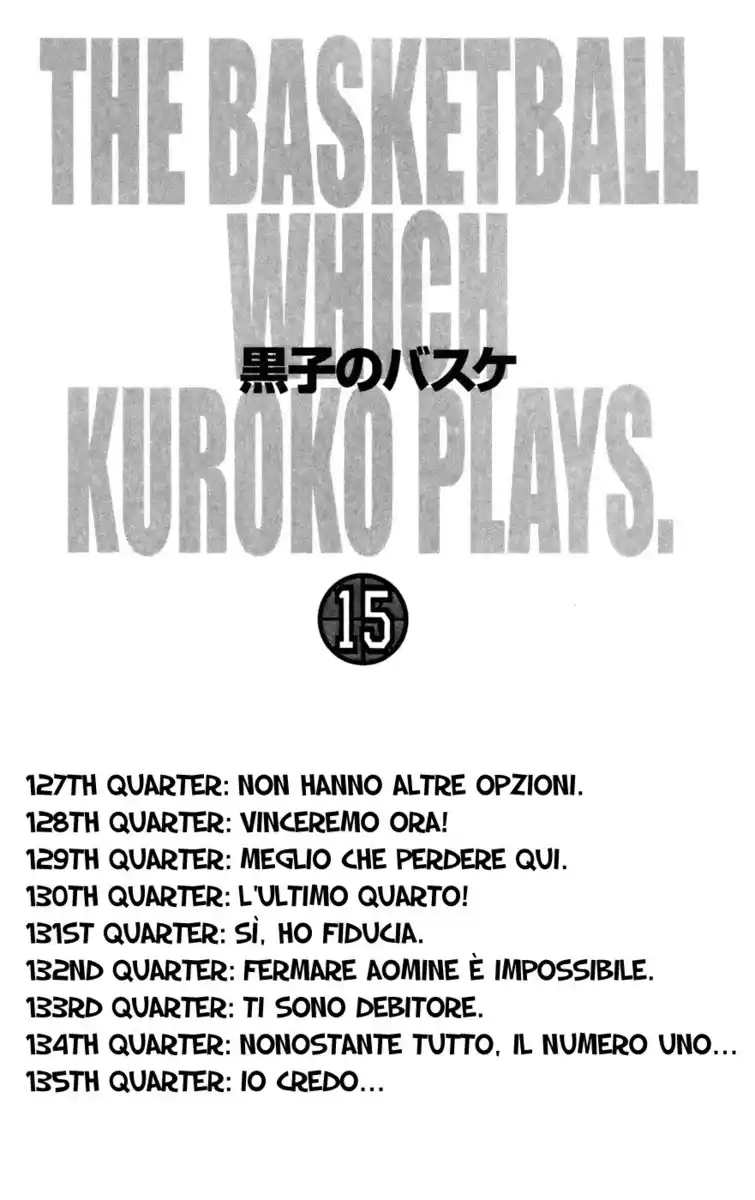 Kuroko no Basket Capitolo 127 page 6