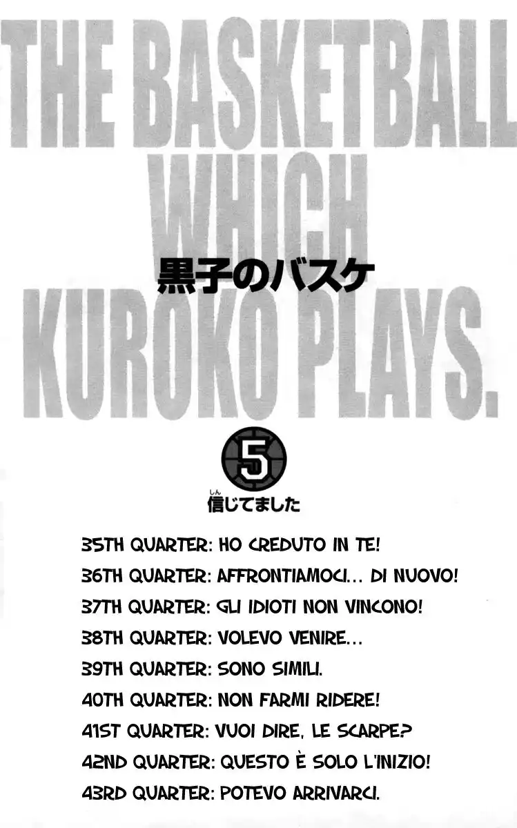 Kuroko no Basket Capitolo 35 page 8