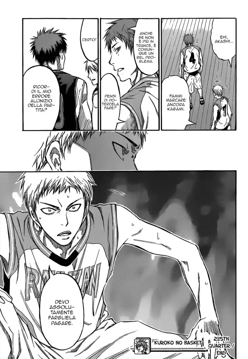 Kuroko no Basket Capitolo 235 page 20