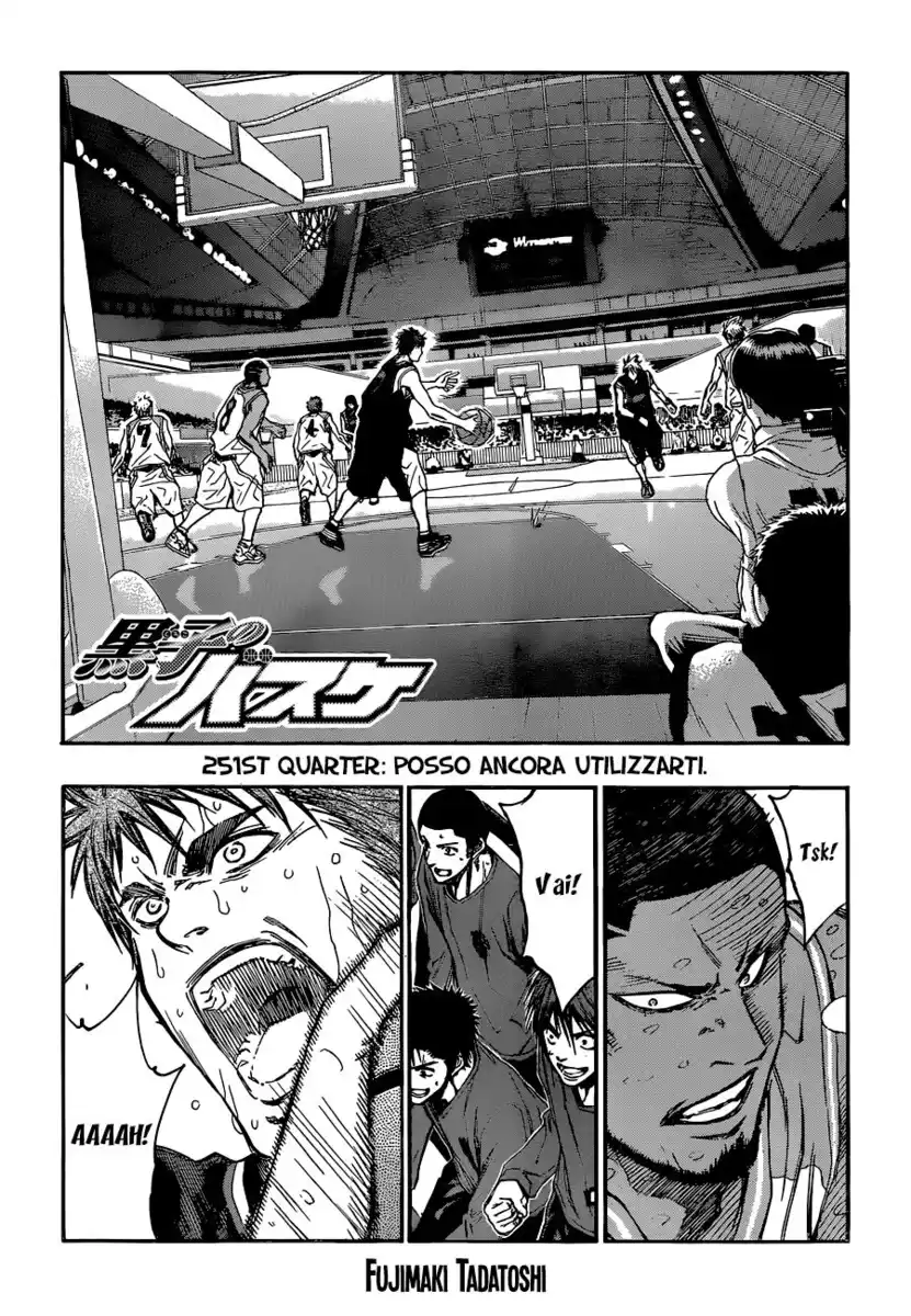 Kuroko no Basket Capitolo 251 page 2