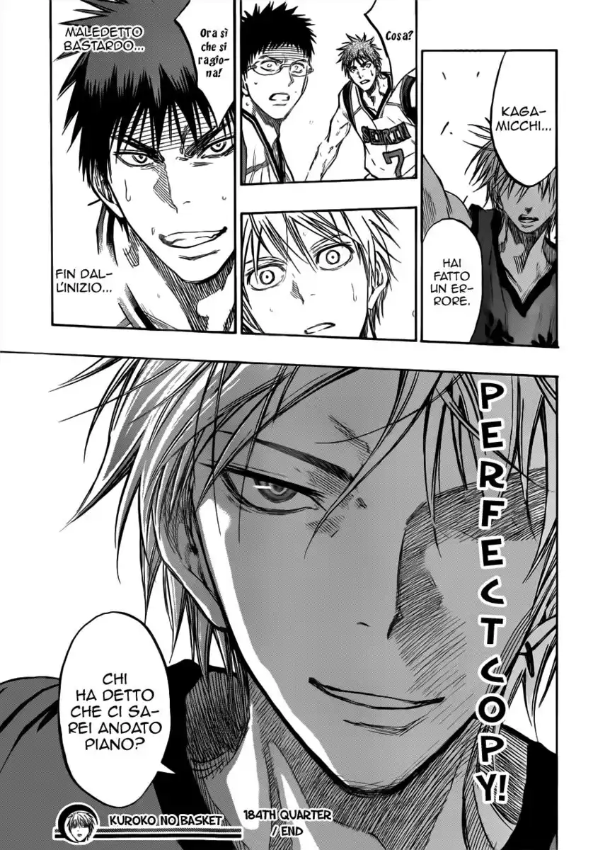 Kuroko no Basket Capitolo 184 page 20