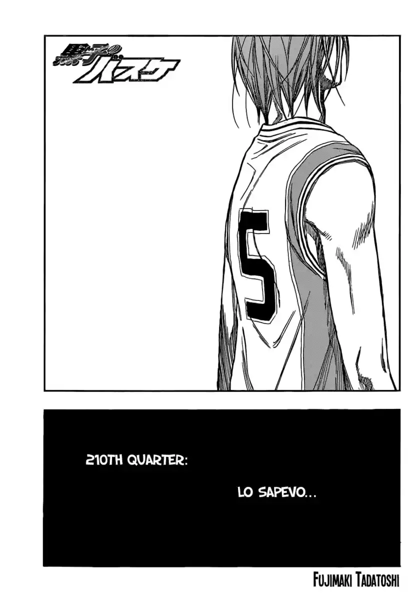 Kuroko no Basket Capitolo 210 page 2