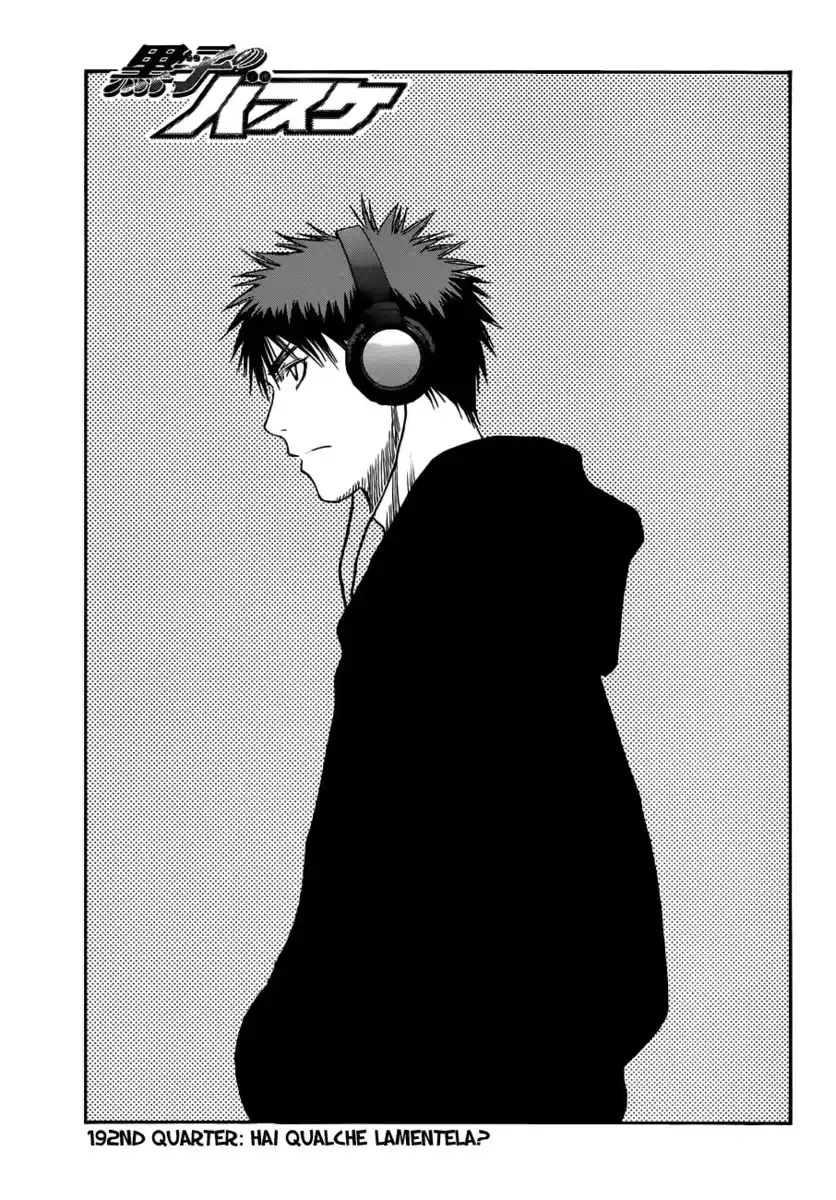 Kuroko no Basket Capitolo 192 page 4