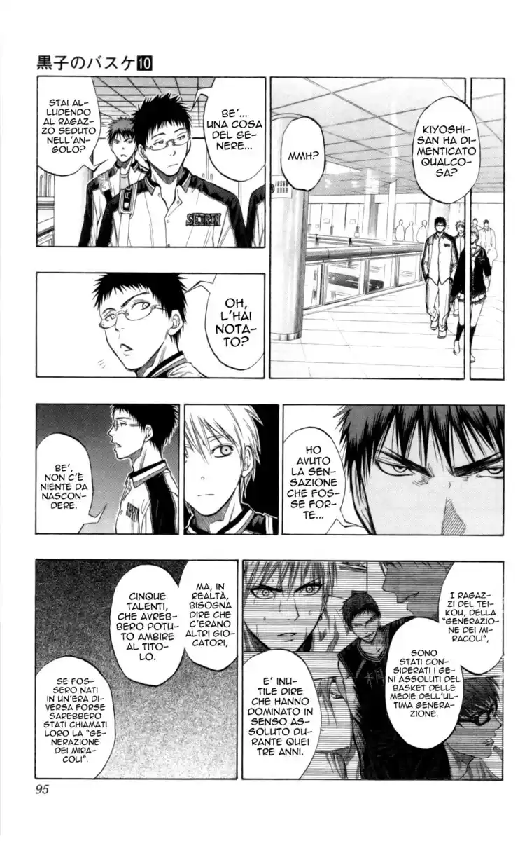 Kuroko no Basket Capitolo 85 page 10