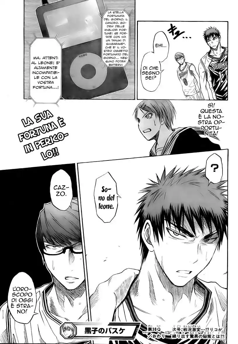 Kuroko no Basket Capitolo 30 page 20