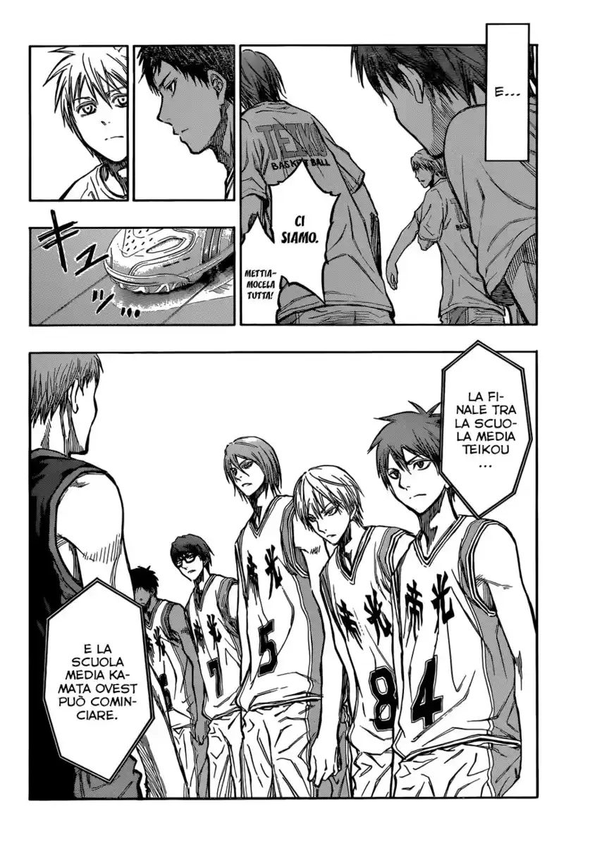 Kuroko no Basket Capitolo 216 page 19