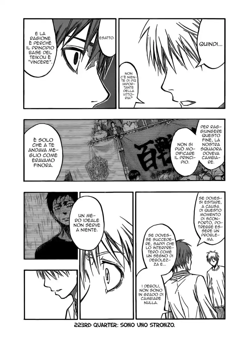 Kuroko no Basket Capitolo 223 page 4