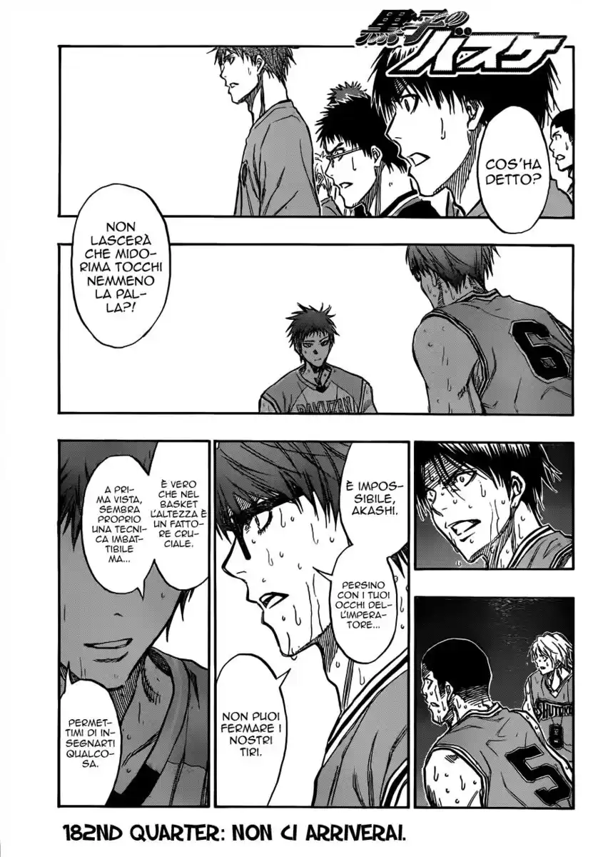 Kuroko no Basket Capitolo 182 page 2