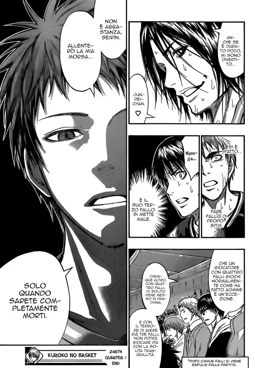 Kuroko no Basket Capitolo 246 page 24