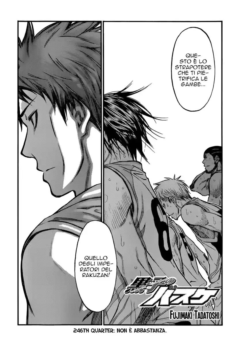 Kuroko no Basket Capitolo 246 page 8