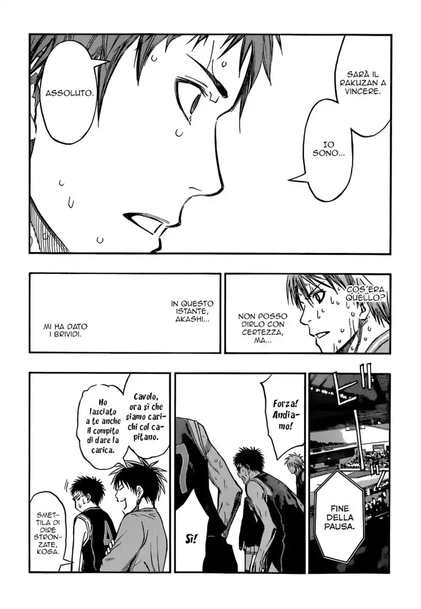 Kuroko no Basket Capitolo 257 page 11