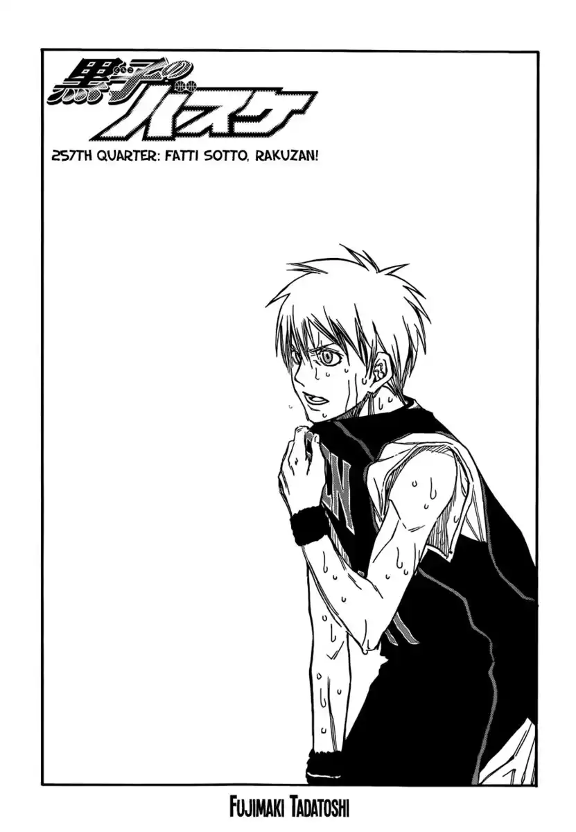 Kuroko no Basket Capitolo 257 page 2