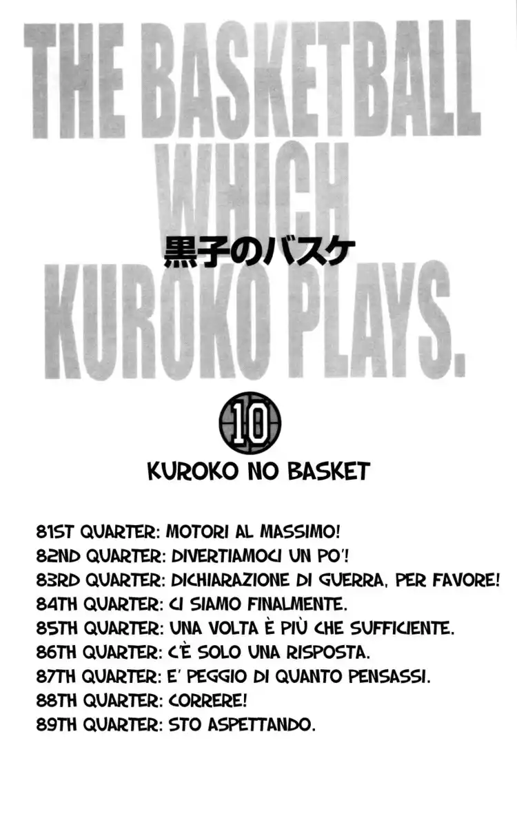 Kuroko no Basket Capitolo 81 page 6