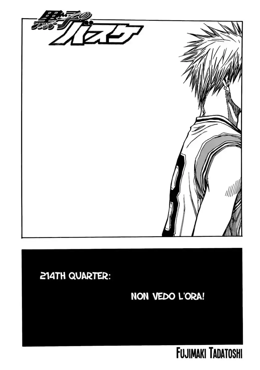 Kuroko no Basket Capitolo 214 page 2