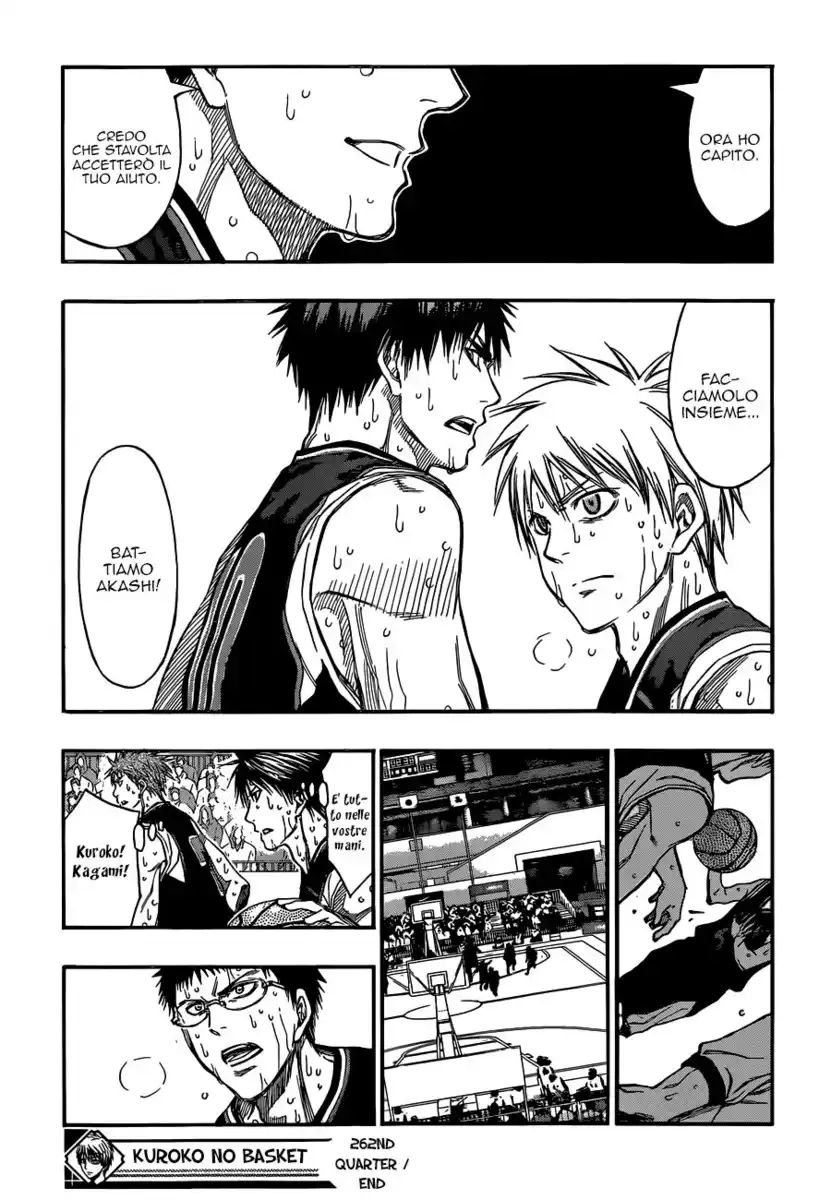 Kuroko no Basket Capitolo 262 page 18