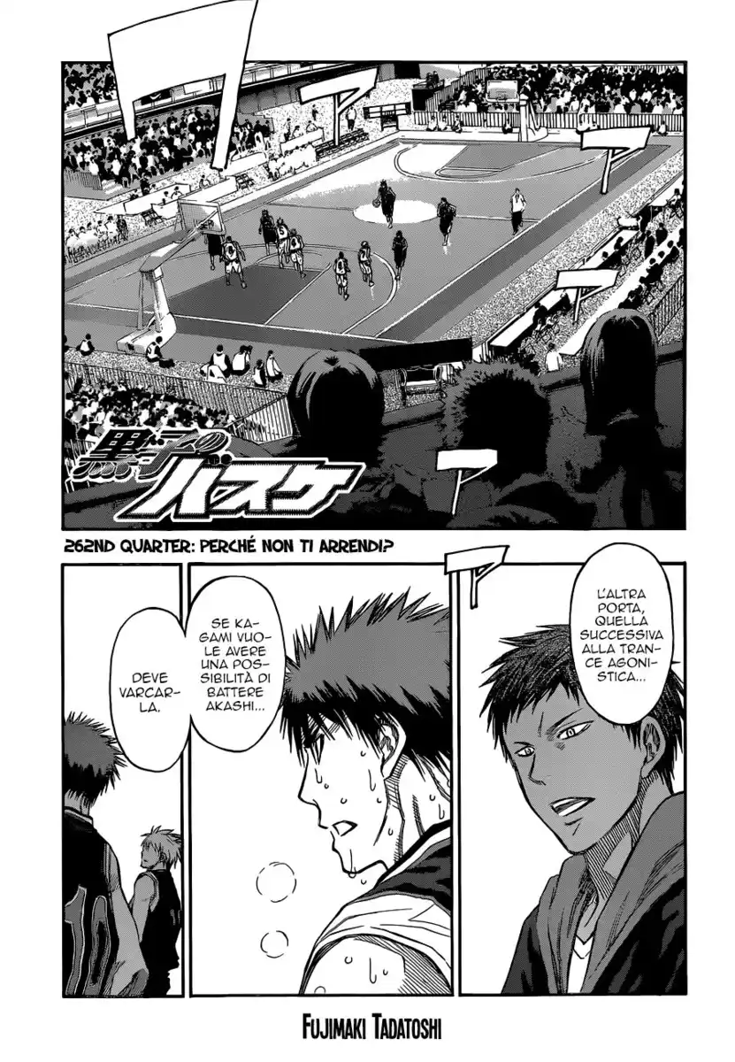 Kuroko no Basket Capitolo 262 page 2