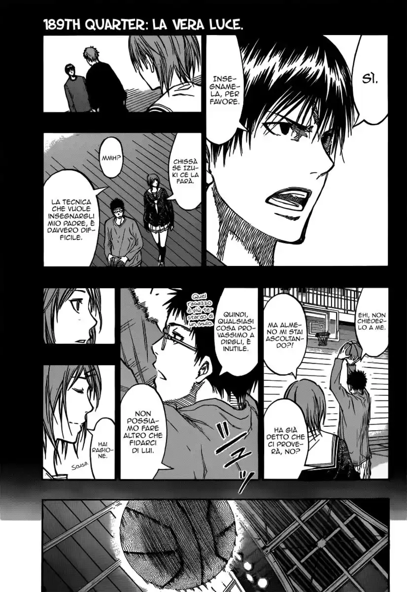 Kuroko no Basket Capitolo 189 page 4