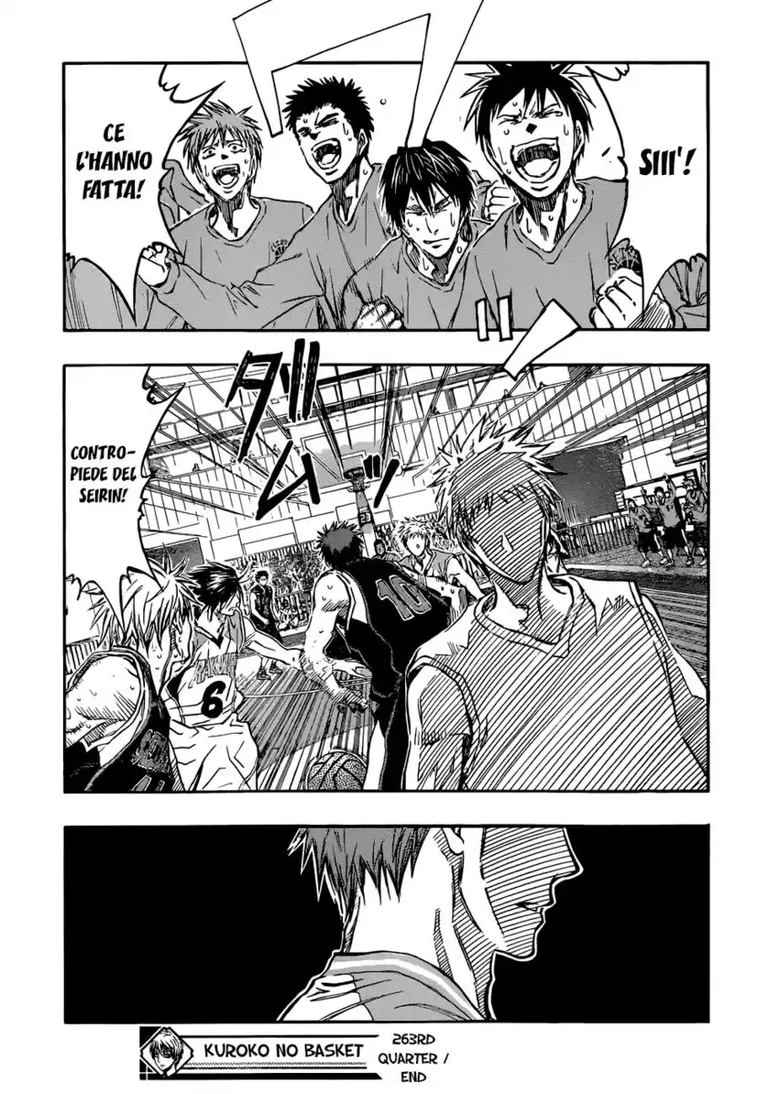 Kuroko no Basket Capitolo 263 page 18