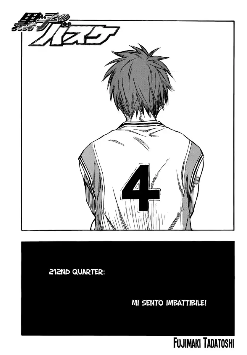 Kuroko no Basket Capitolo 212 page 2