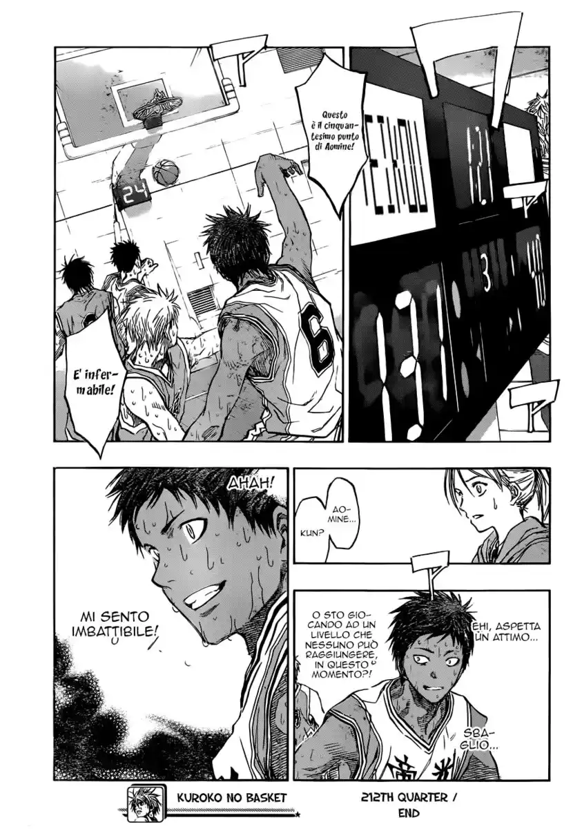 Kuroko no Basket Capitolo 212 page 20