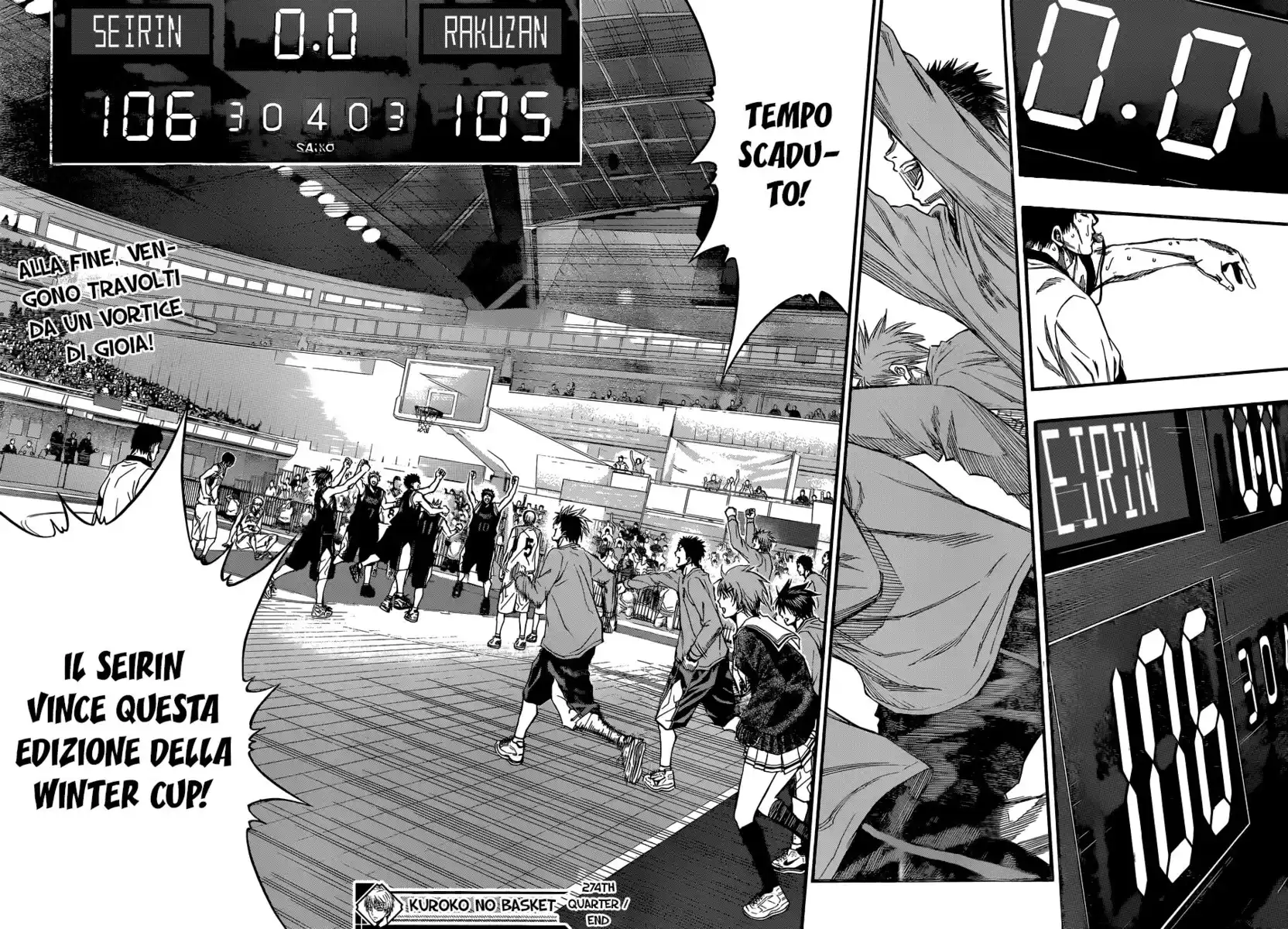 Kuroko no Basket Capitolo 274 page 15