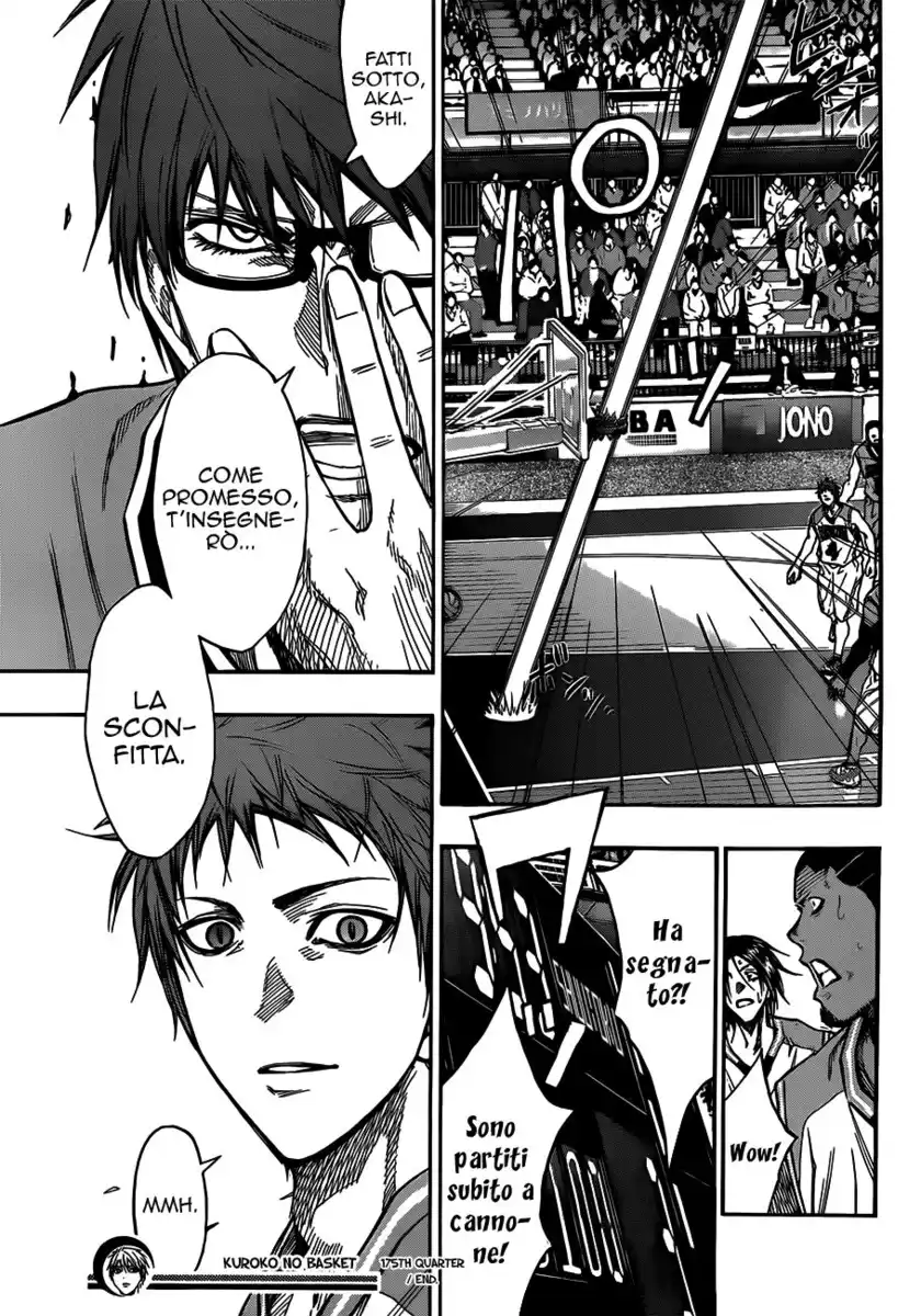 Kuroko no Basket Capitolo 175 page 18