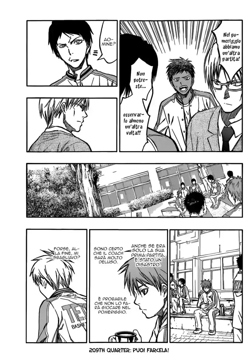 Kuroko no Basket Capitolo 209 page 4