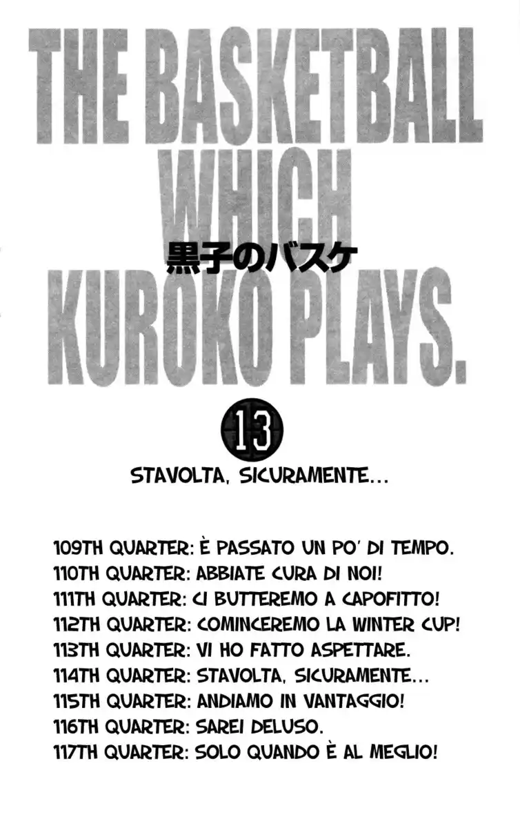 Kuroko no Basket Capitolo 109 page 6