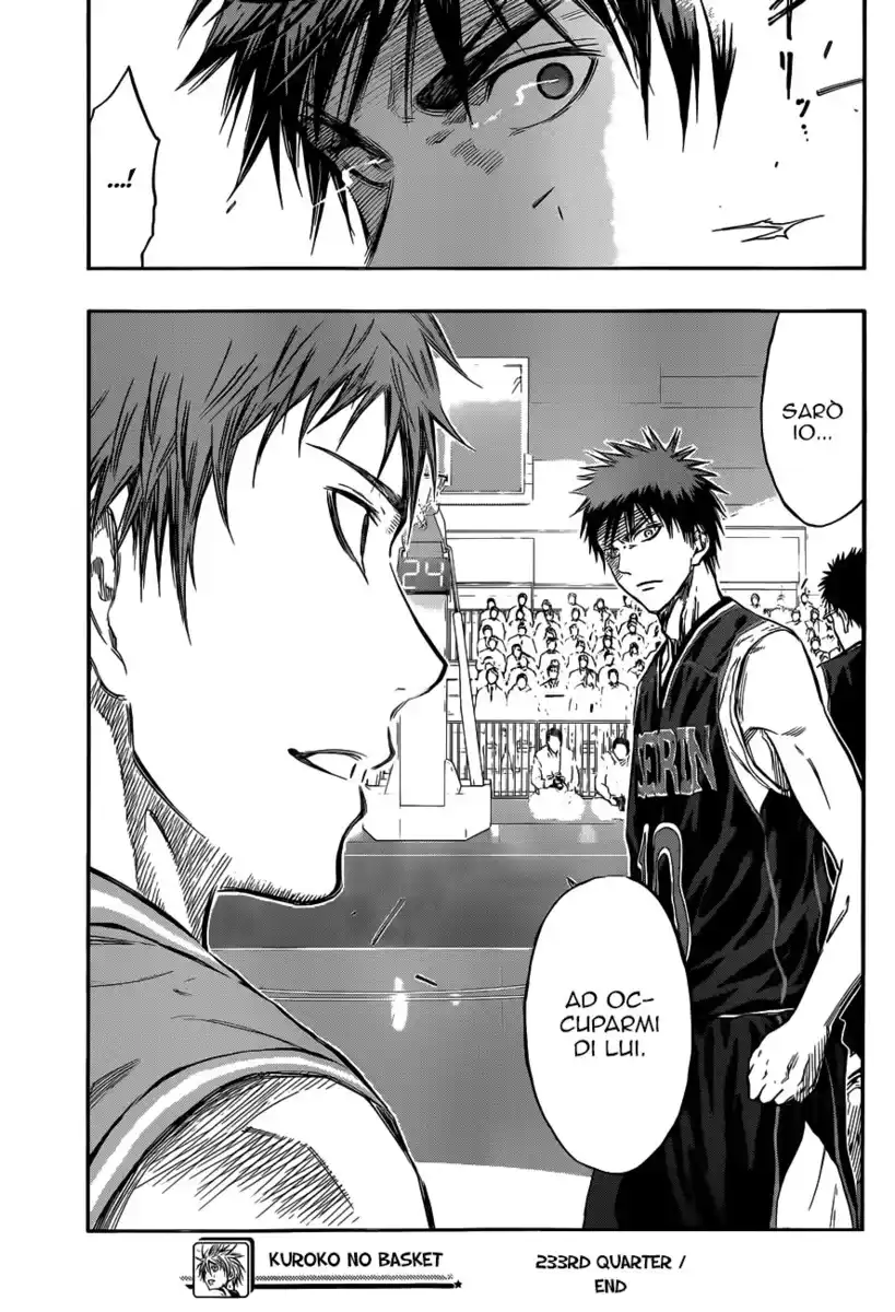 Kuroko no Basket Capitolo 233 page 19