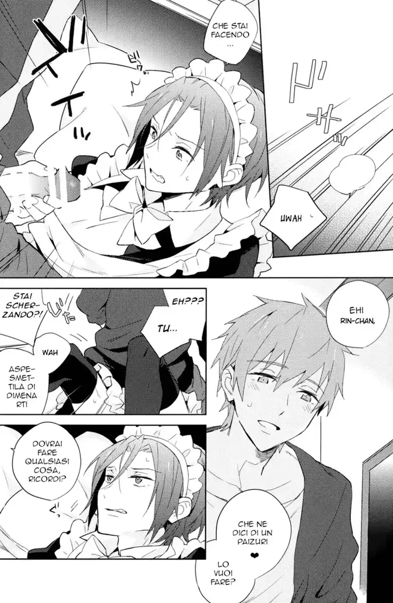 Free! dj - Ijiwaru Kareshi to Maid Fuku Oneshot page 5