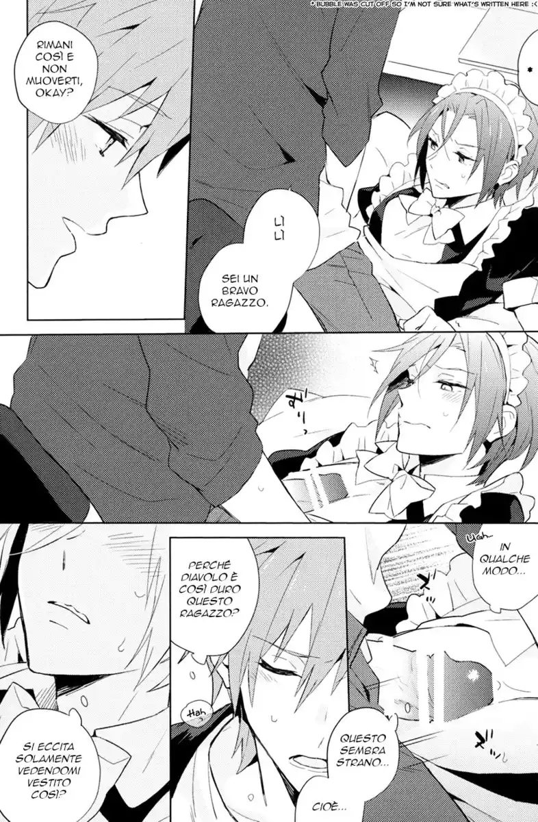 Free! dj - Ijiwaru Kareshi to Maid Fuku Oneshot page 6