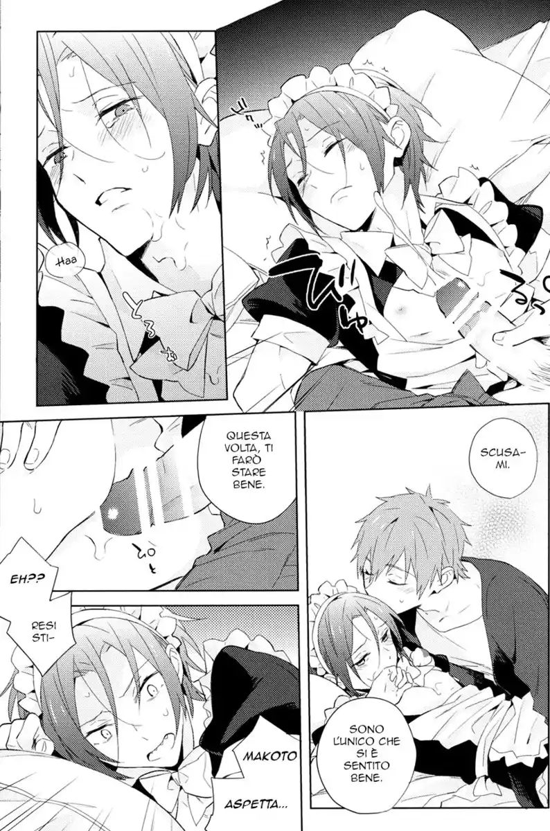 Free! dj - Ijiwaru Kareshi to Maid Fuku Oneshot page 8