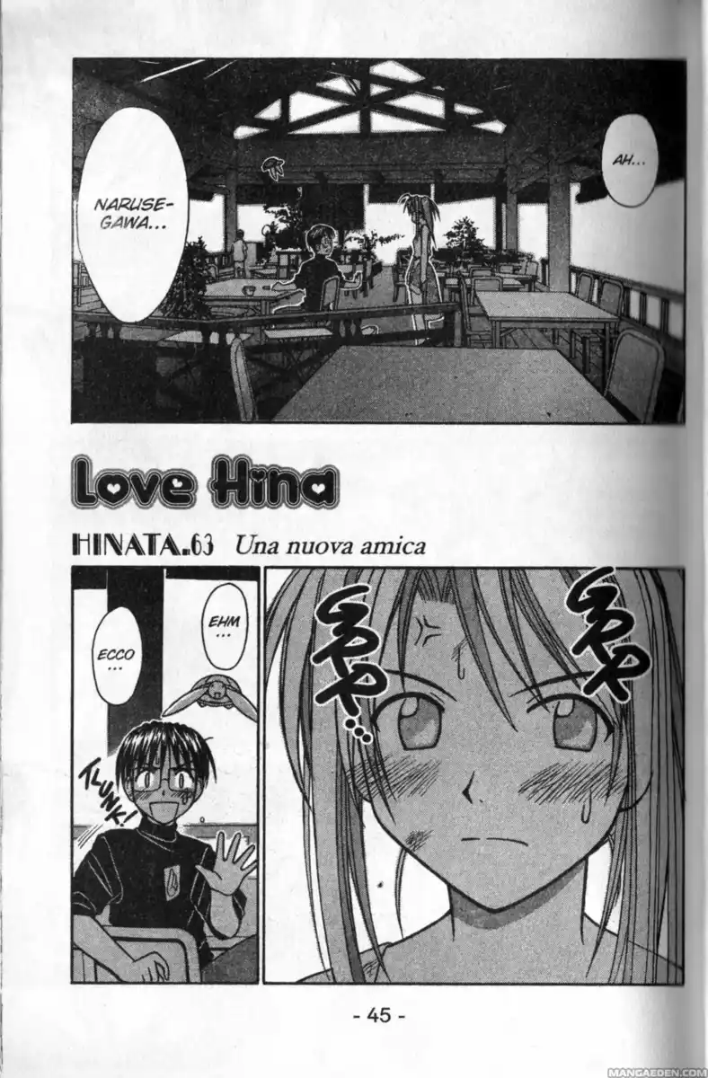 Love Hina Capitolo 63 page 1