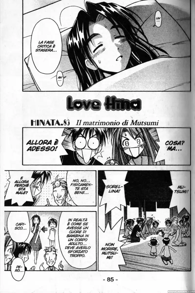 Love Hina Capitolo 83 page 1