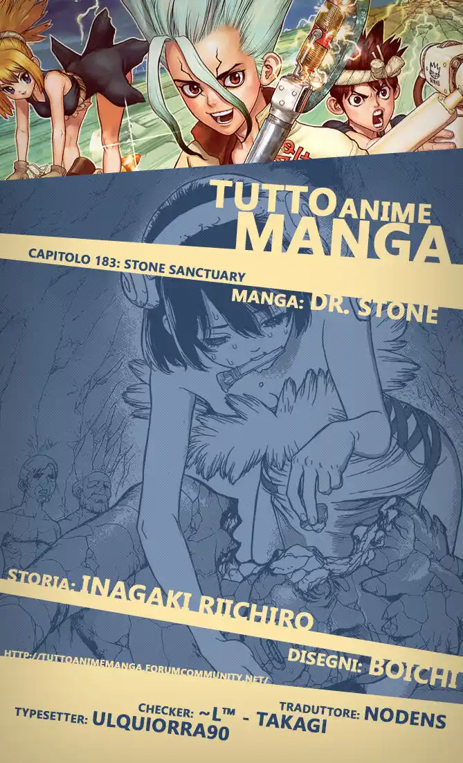 Dr. Stone Capitolo 183 page 1