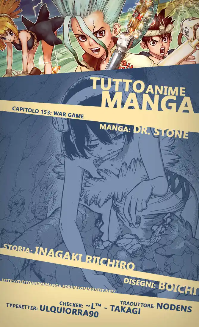 Dr. Stone Capitolo 153 page 1