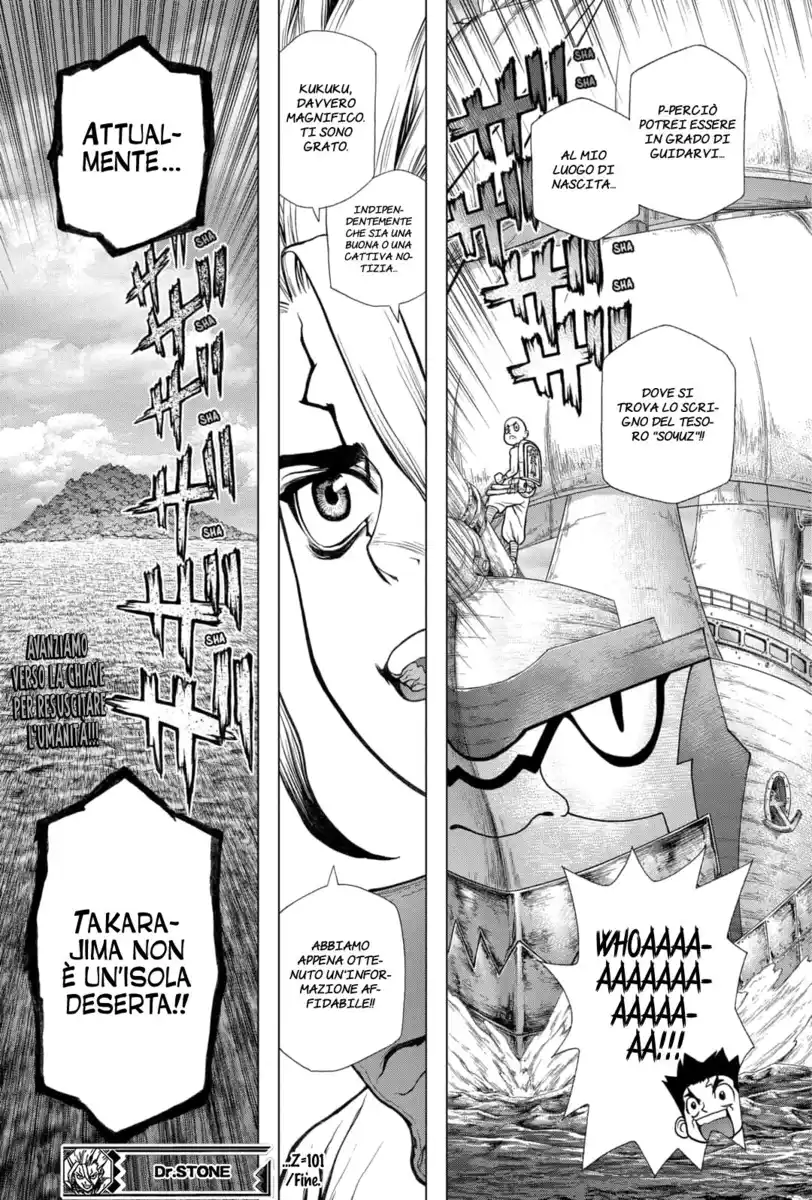 Dr. Stone Capitolo 101 page 18