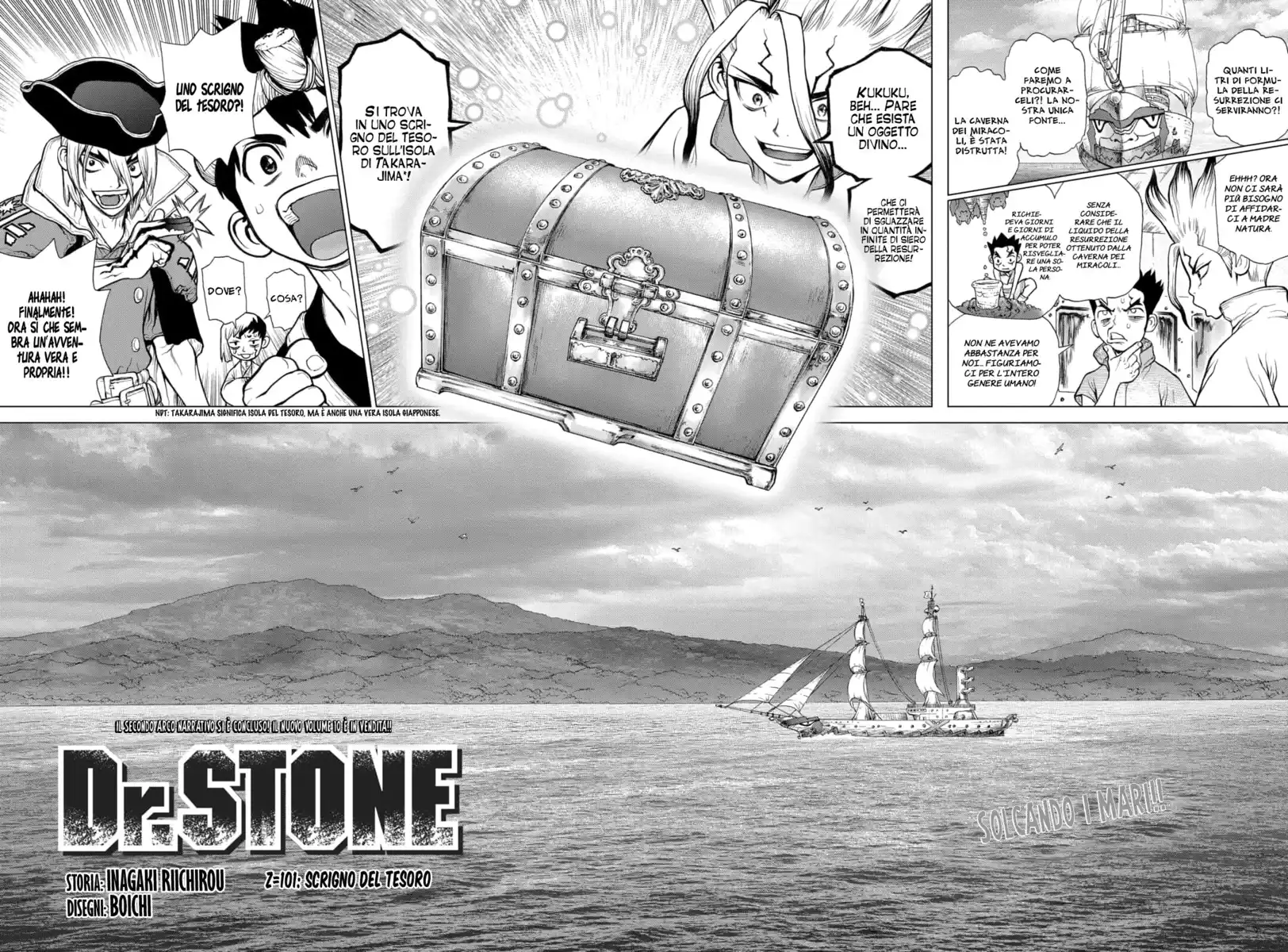 Dr. Stone Capitolo 101 page 3