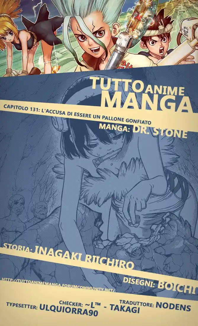 Dr. Stone Capitolo 131 page 1