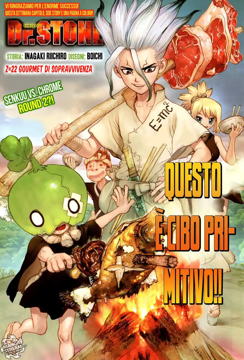 Dr. Stone Capitolo 22 page 1