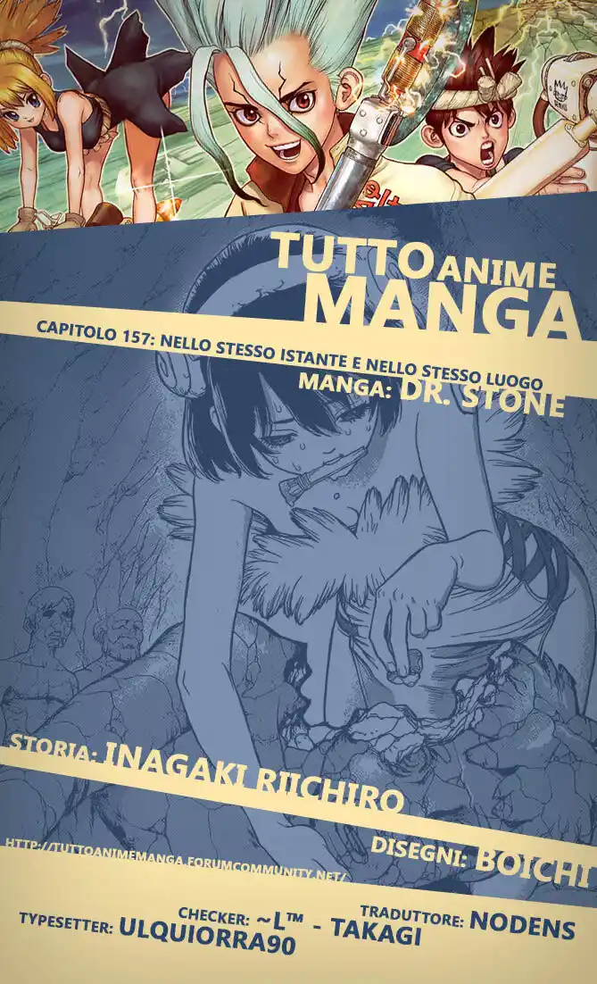 Dr. Stone Capitolo 157 page 1