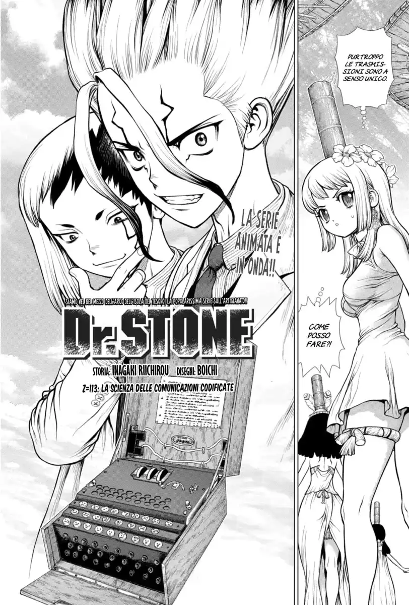 Dr. Stone Capitolo 113 page 3