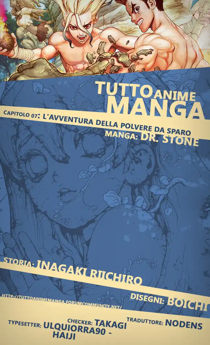 Dr. Stone Capitolo 07 page 1