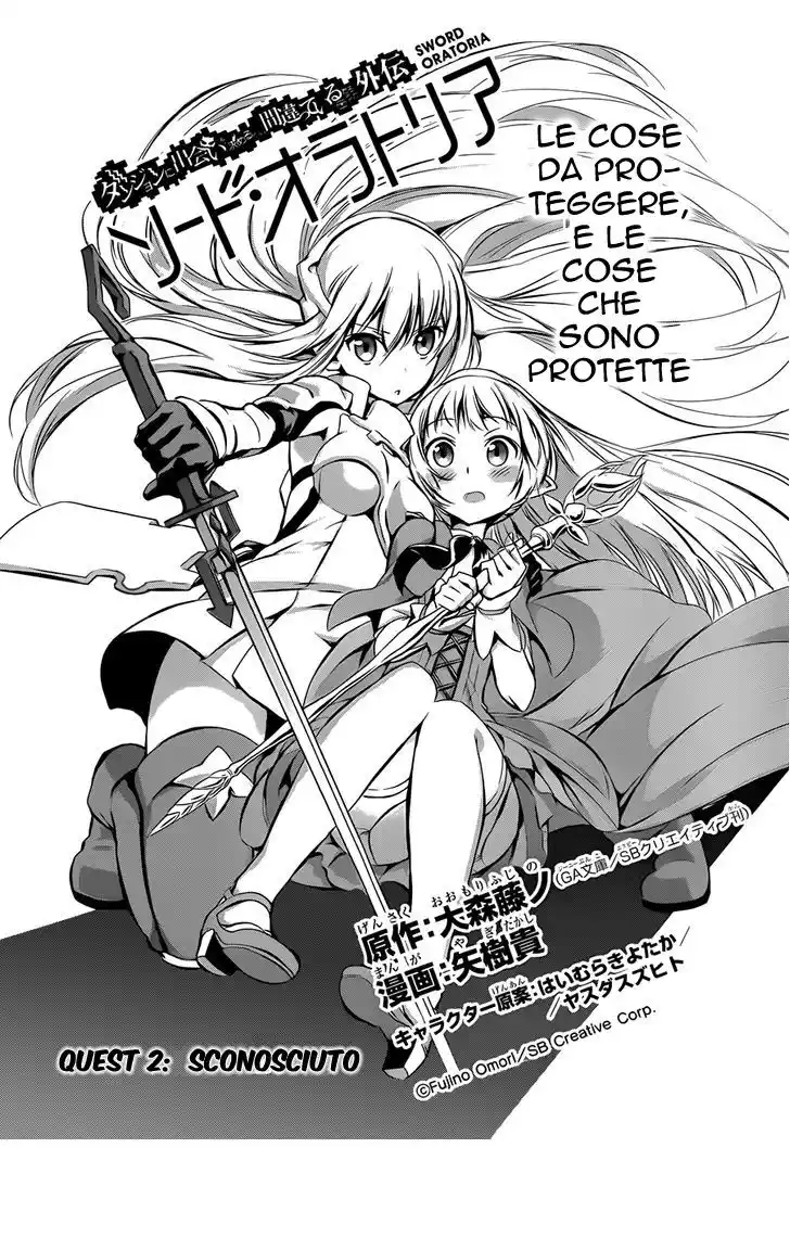 DanMachi: Sword Oratoria Capitolo 02 page 2