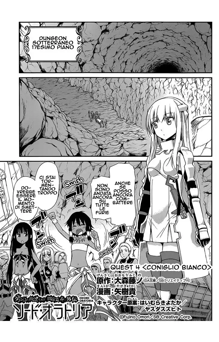 DanMachi: Sword Oratoria Capitolo 04 page 2