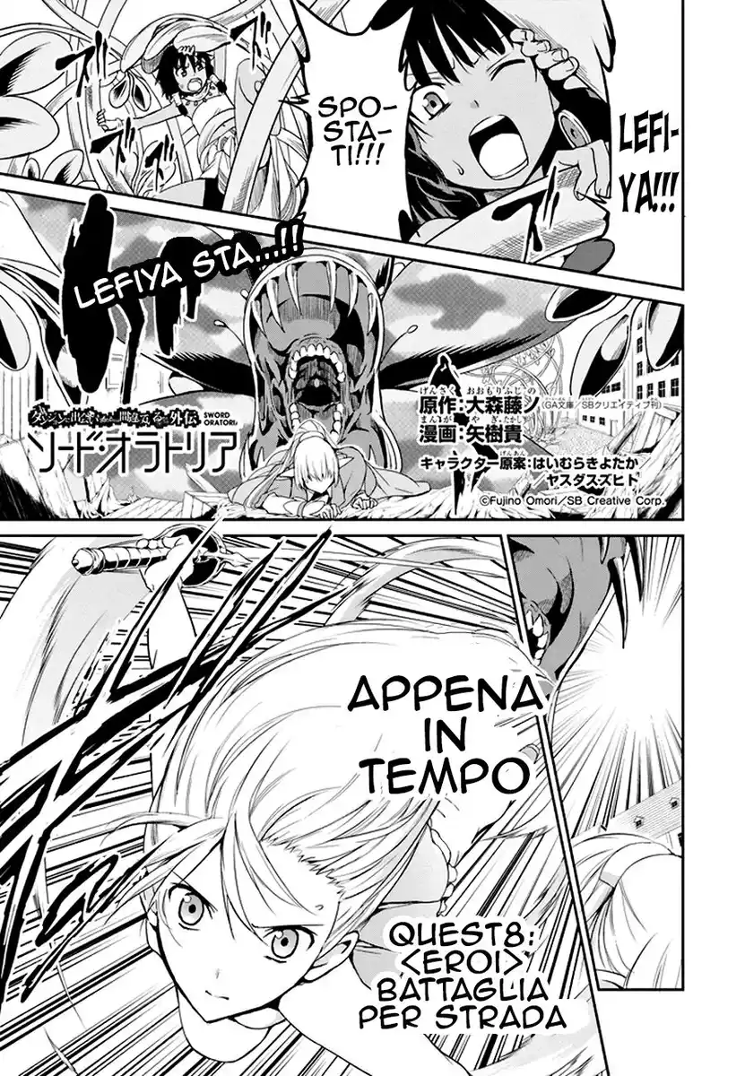 DanMachi: Sword Oratoria Capitolo 08 page 1