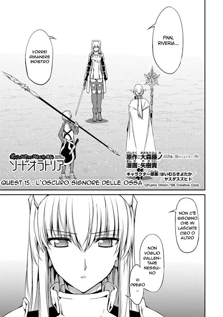 DanMachi: Sword Oratoria Capitolo 15 page 1